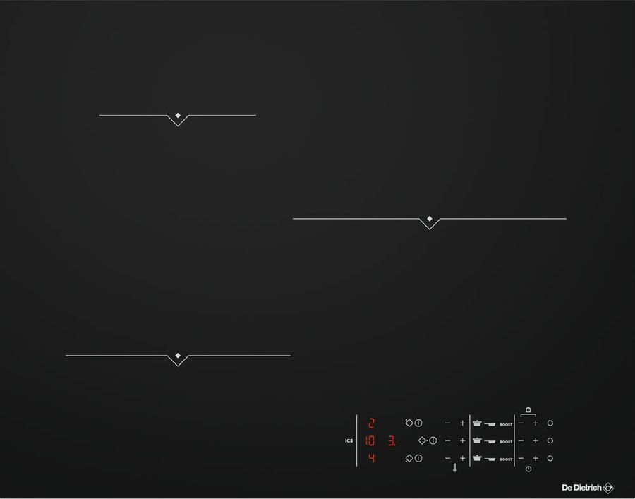 Индукционная варочная панель DE DIETRICH DPI7540B