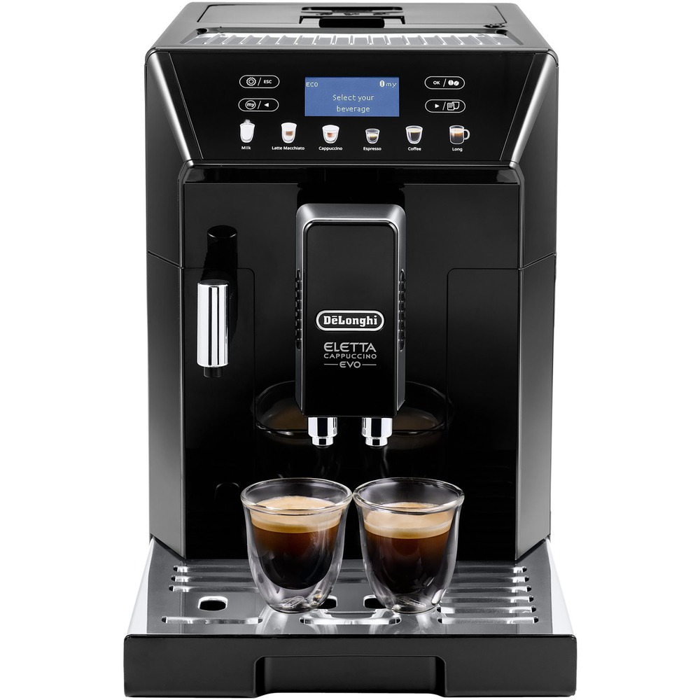 Кофемашина De'Longhi Eletta Cappucino Evo ECAM46.860, черный, превью следующего фото