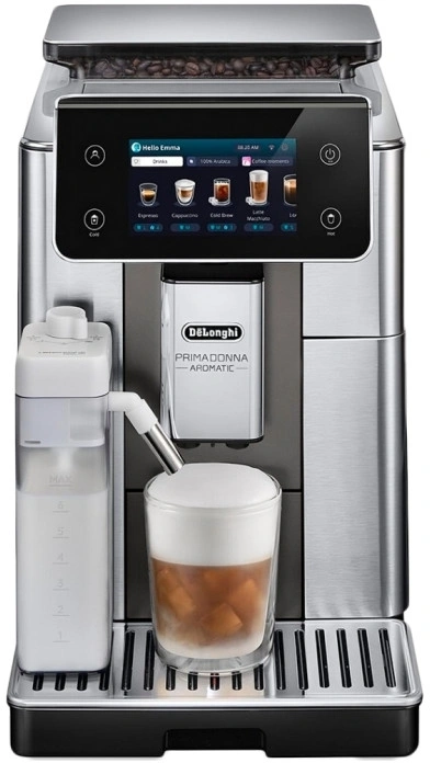 Кофемашина Delonghi ECAM630.75.TM черный/серебристый, превью следующего фото