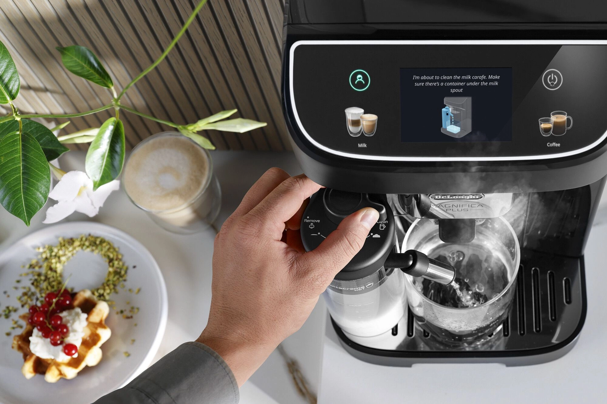 Кофемашина Delonghi Magnifica Plus ECAM320.60.B, фото 6