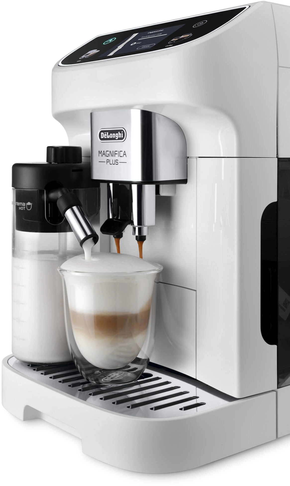 Кофемашина Delonghi Magnifica Plus ECAM320.60.W белый/черный, фото 3