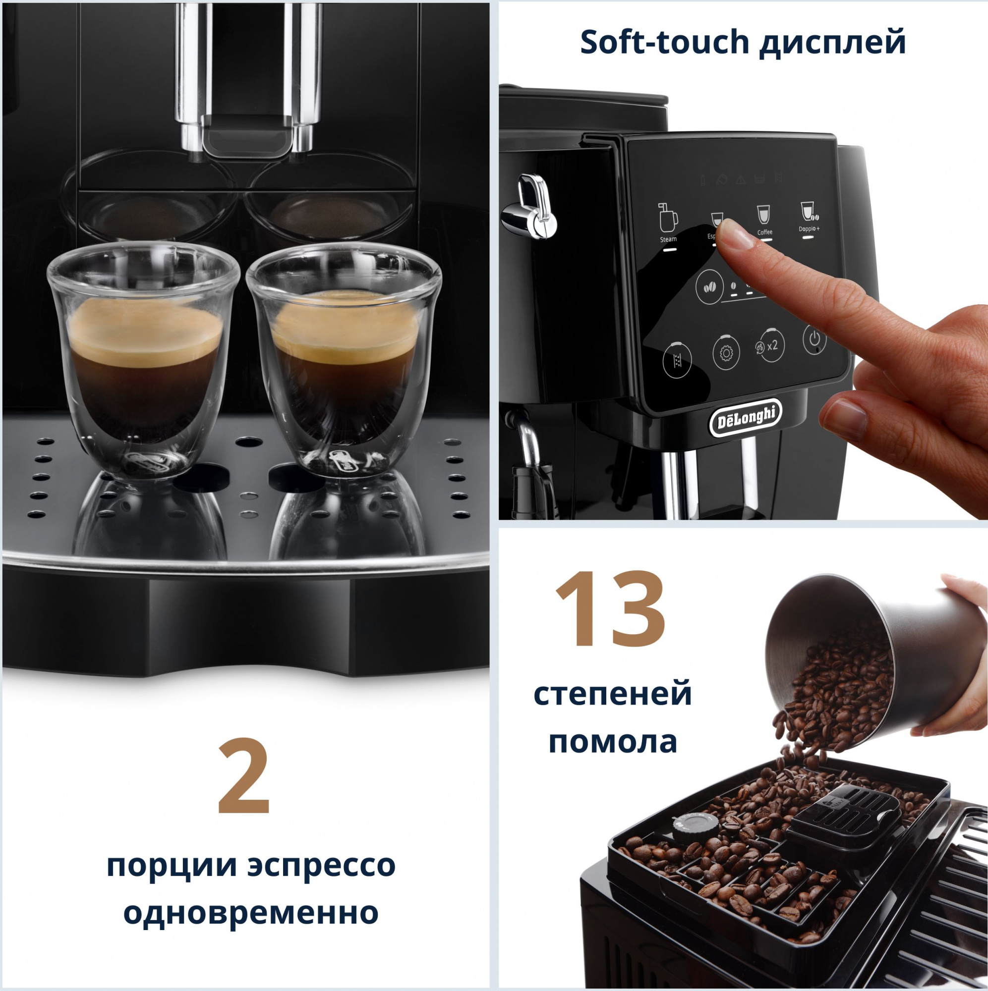 Кофемашина Delonghi Magnifica Start ECAM220.21.B, фото 3