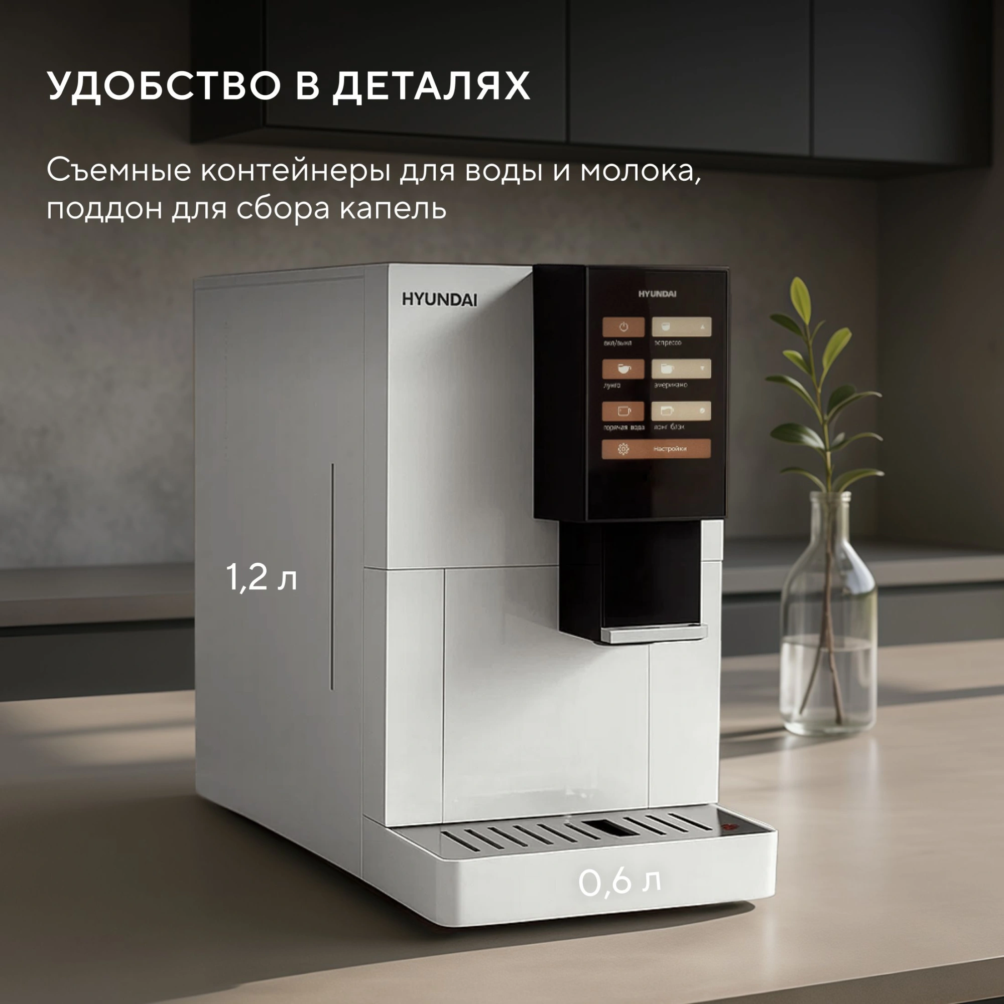 Кофемашина Hyundai HAM-4103, фото 18