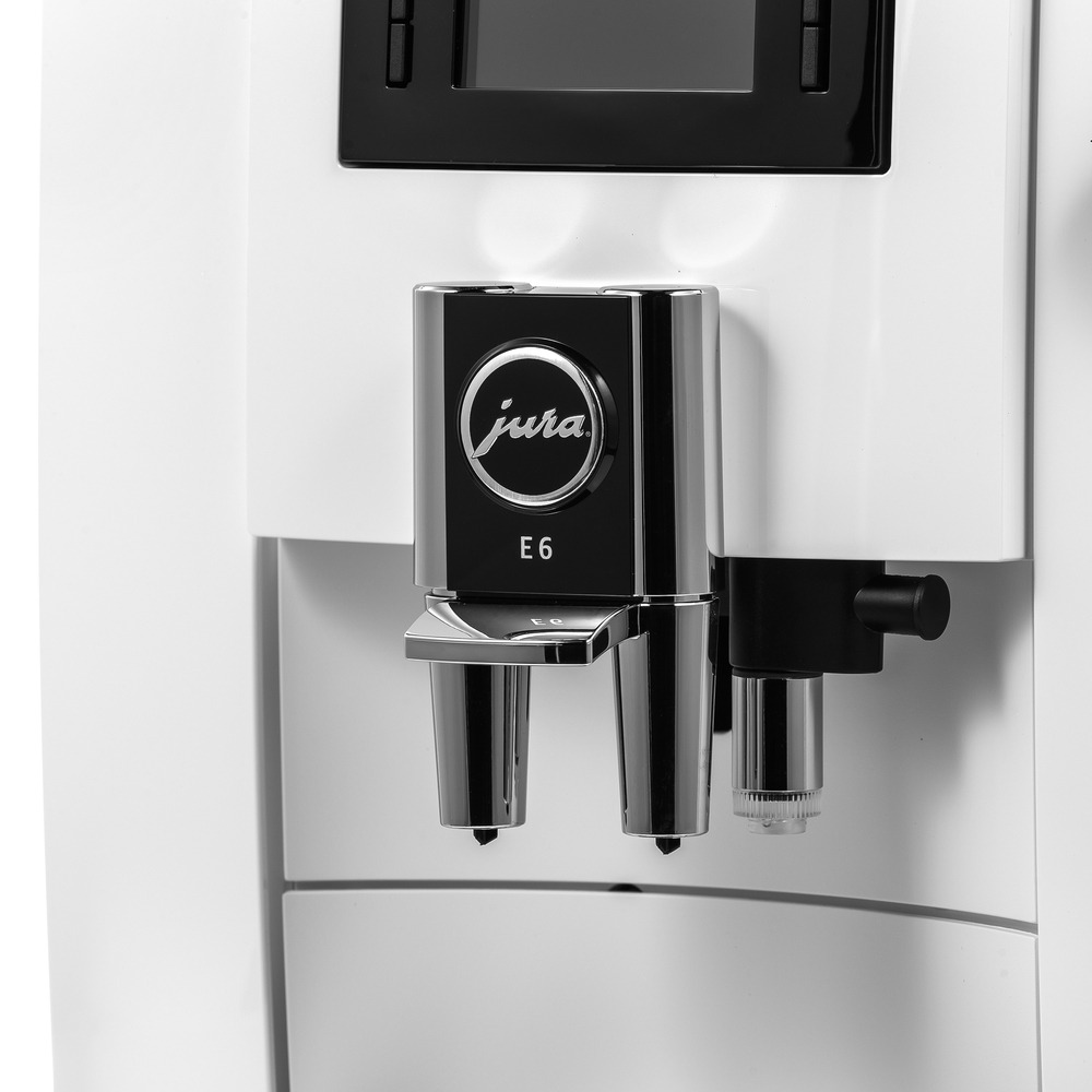 Кофемашина Jura E6 Piano White (15438), фото 6