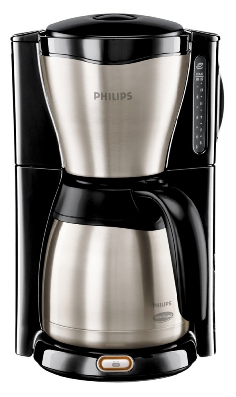 Кофеварка капельная Philips HD7546/20 серебристый/черный, превью предыдущего фото