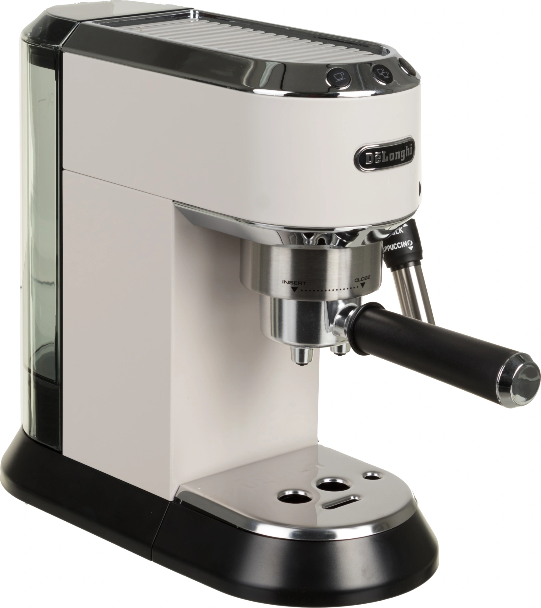 Кофеварка рожковая Delonghi EC685.W белый, фото 9