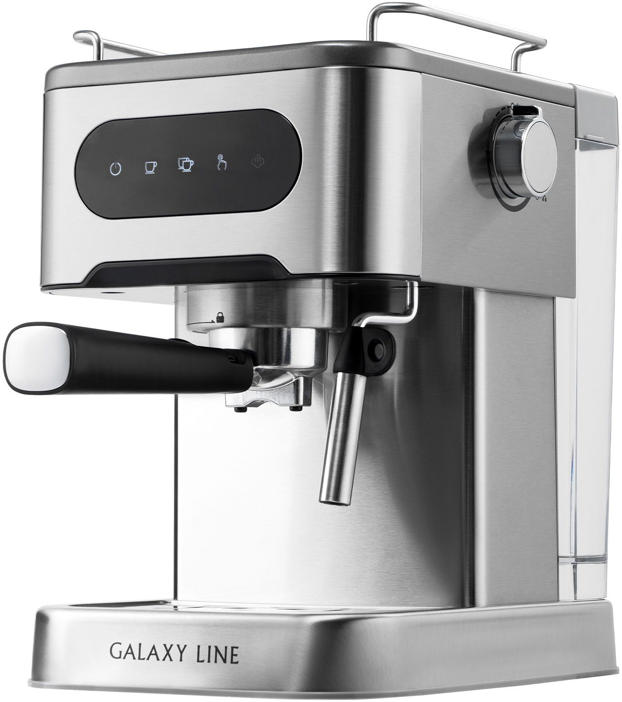 Кофеварка рожковая Galaxy Line GL 0761 серебристый, фото 2