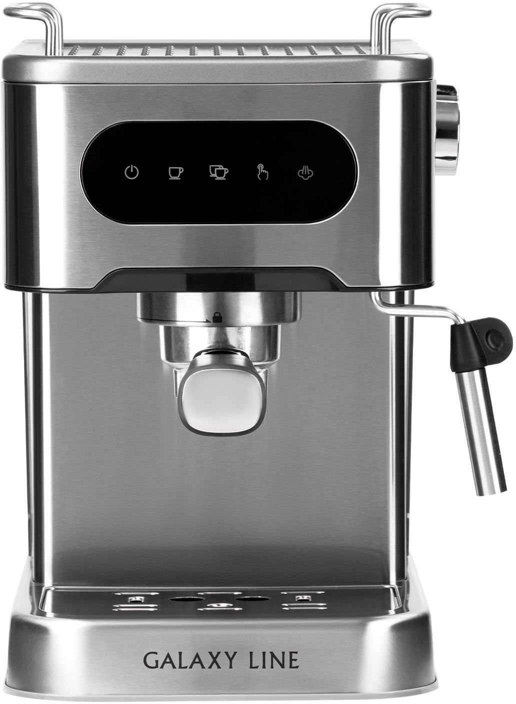 Кофеварка рожковая Galaxy Line GL 0761 серебристый, фото 3