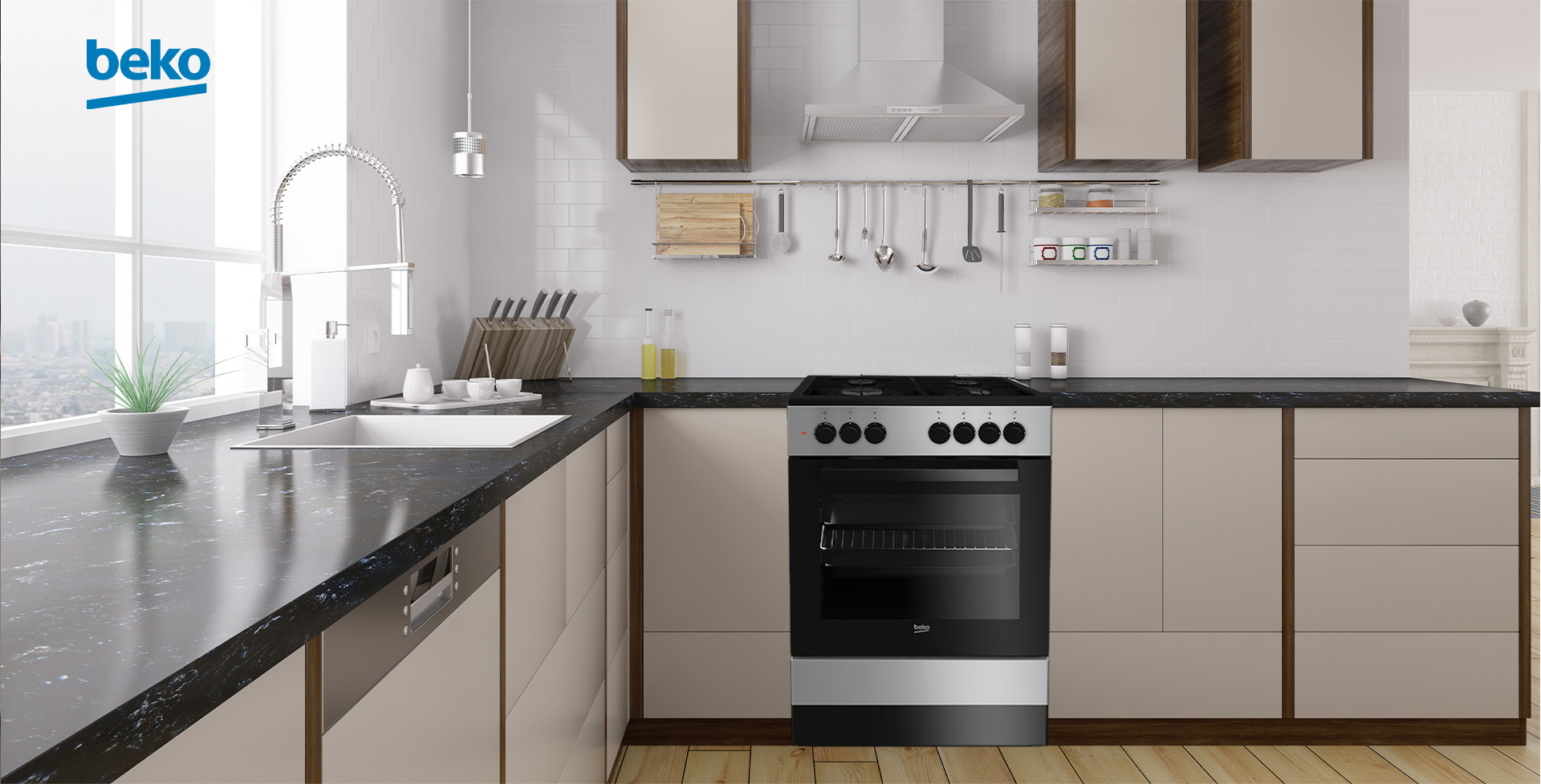 Комбинированная плита Beko FSM62120DS, превью следующего фото