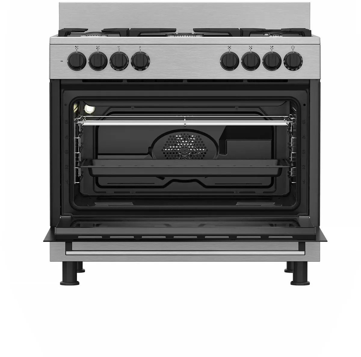 Комбинированная плита Beko GM15120DXNS, фото 3