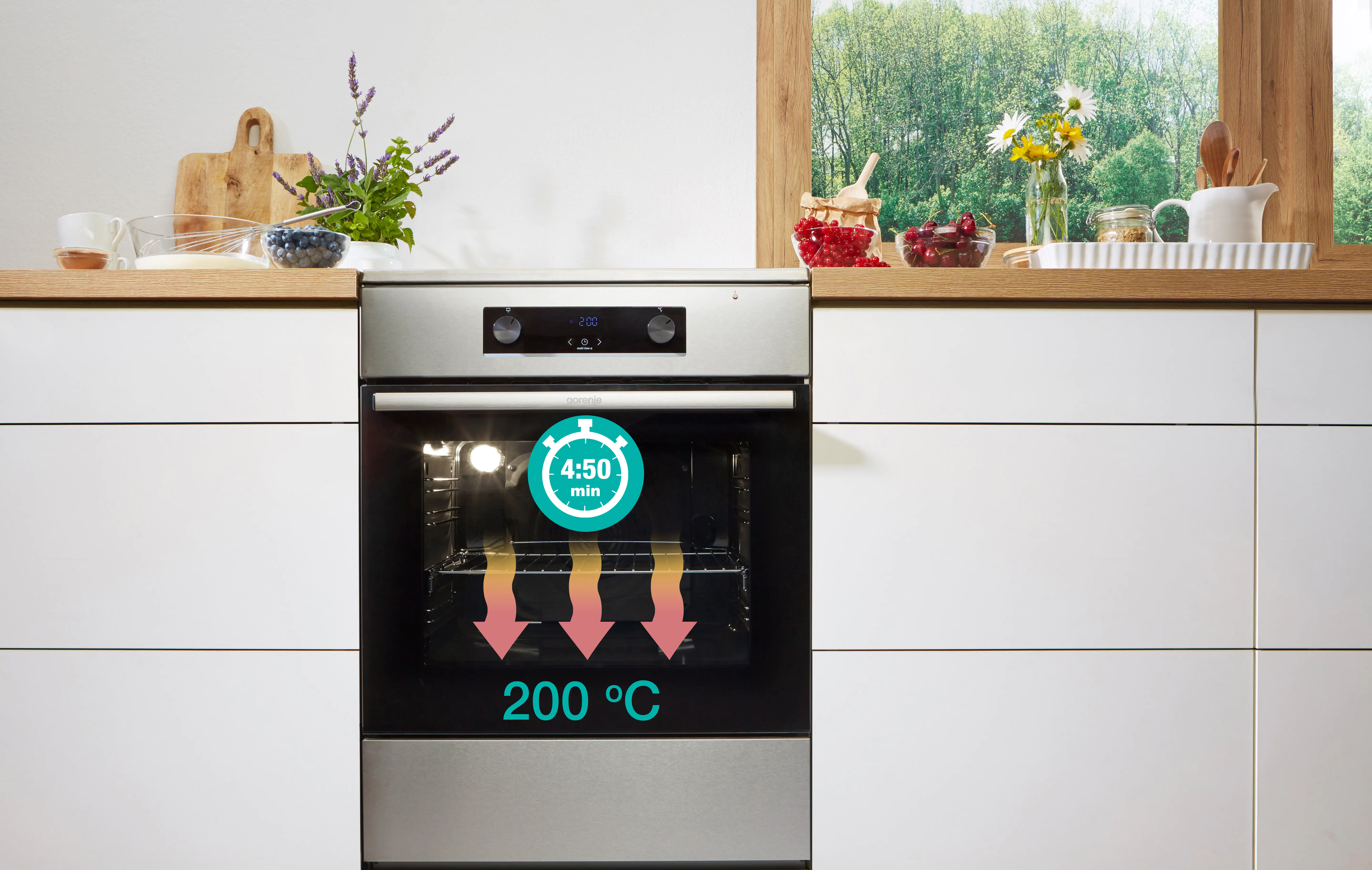 Комбинированная плита Gorenje GK5C61XJ, фото 19