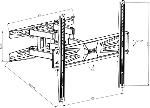 Кронштейн Digis DSM-8646, фото 4