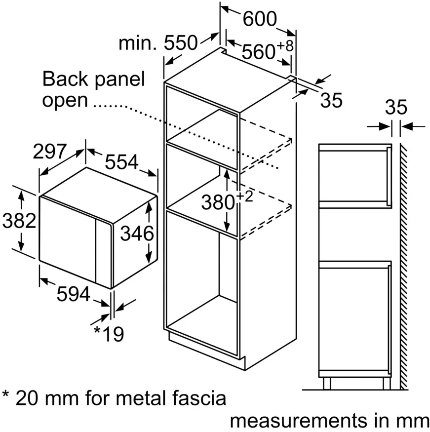 Микроволновая печь Bosch BFL524MB2, фото 4