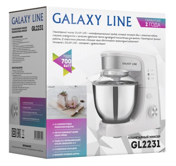 Миксер GALAXY LINE GL 2231 WHITE, превью предыдущего фото