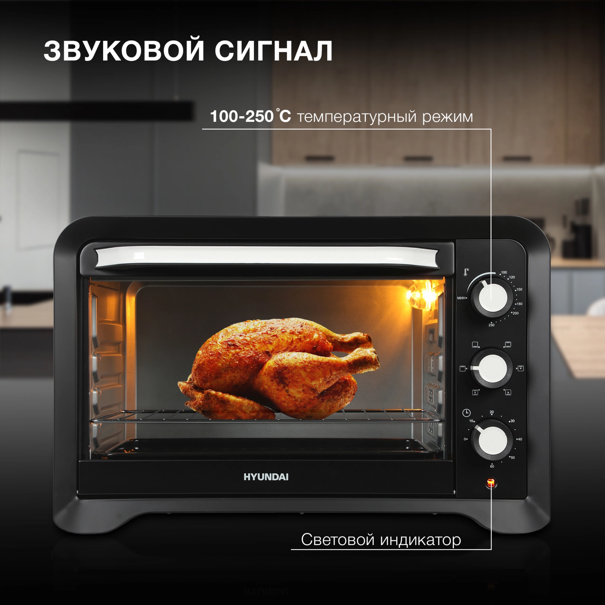 Мини-печь Hyundai MIO-HY095, фото 18
