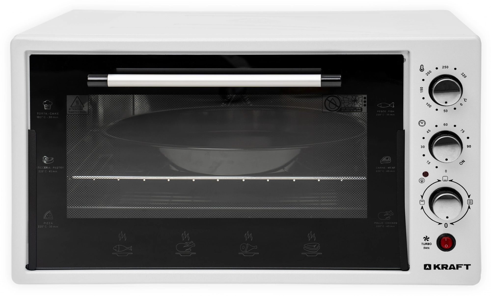 Мини-печь Kraft KF-MO 4506 W, превью предыдущего фото