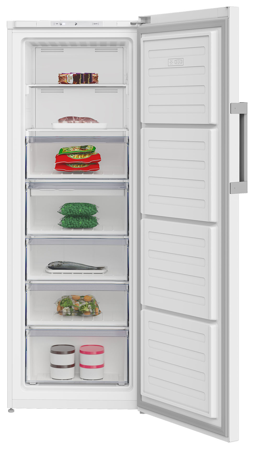Морозильная камера Beko B1RFNK292W, фото 3