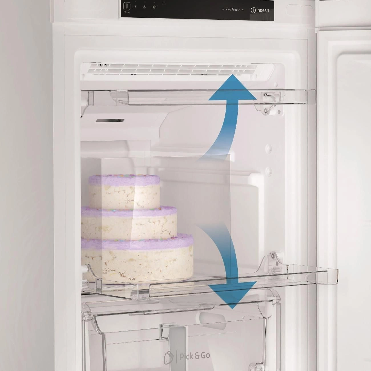 Морозильная камера Indesit DFZ 5175 G, фото 5