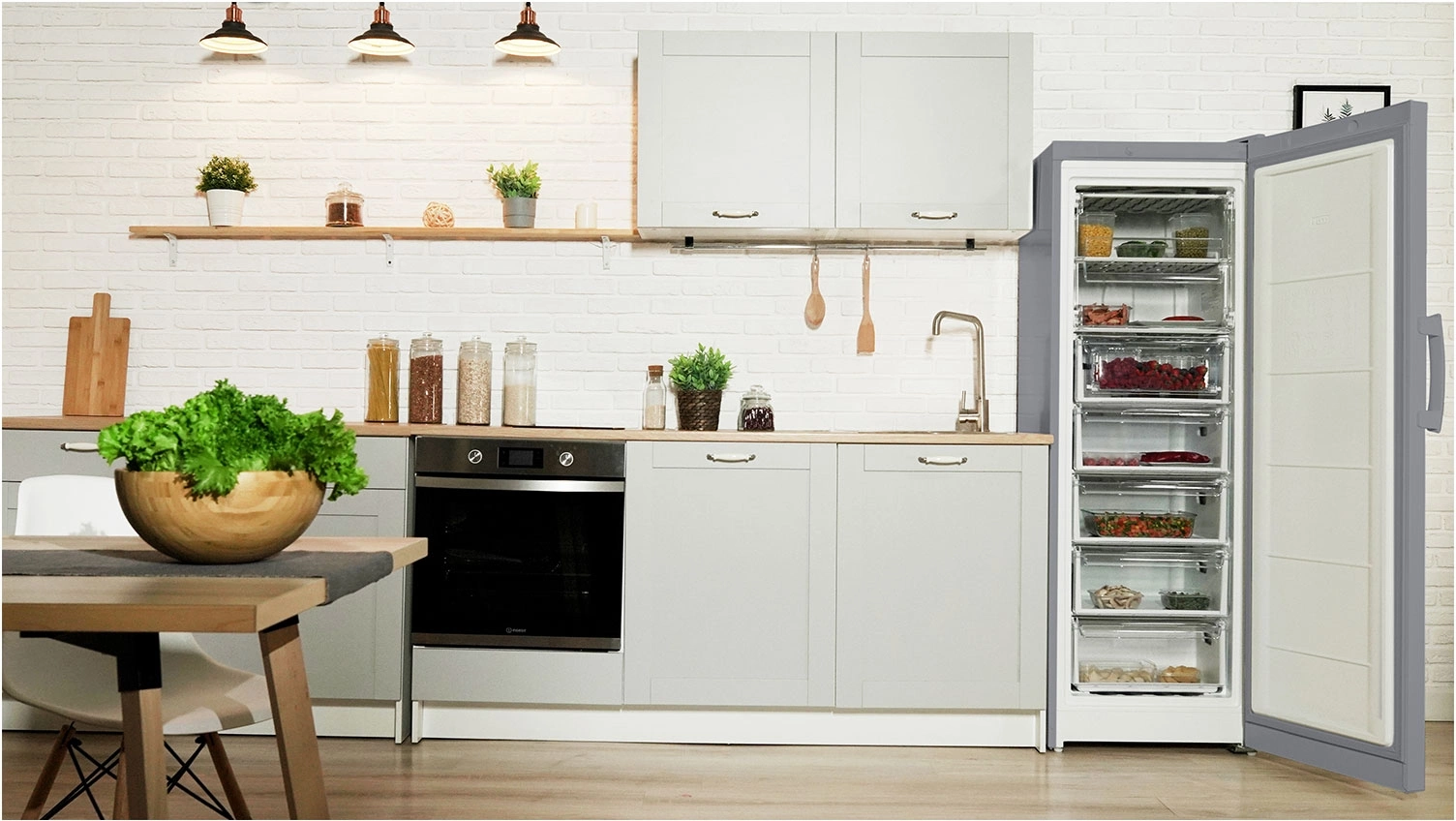 Морозильная камера Indesit DSZ 5175 G, фото 5