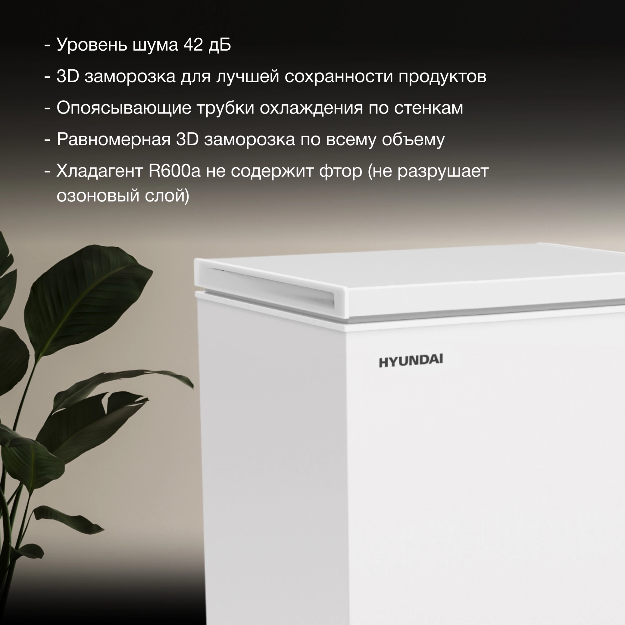 Морозильный ларь Hyundai CH15081, фото 7
