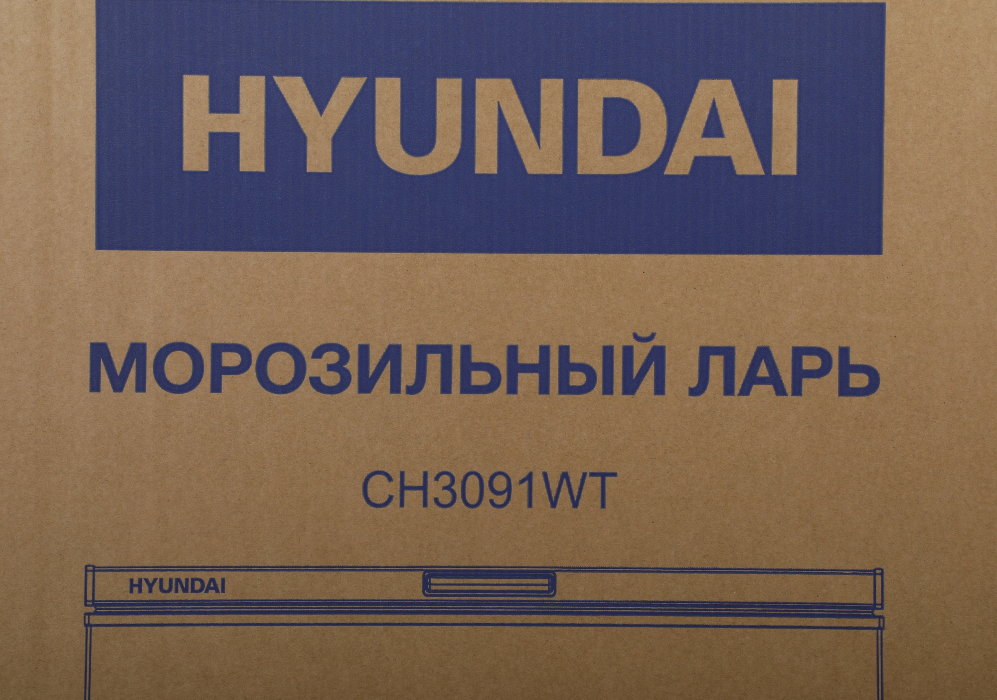 Морозильный ларь Hyundai CH3091WT, фото 15