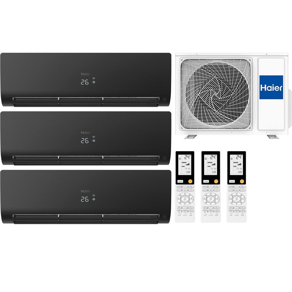 Мульти сплит-система Haier AS25S2SF3FA-B (3 шт) - 3U70S2SR5FA, превью следующего фото