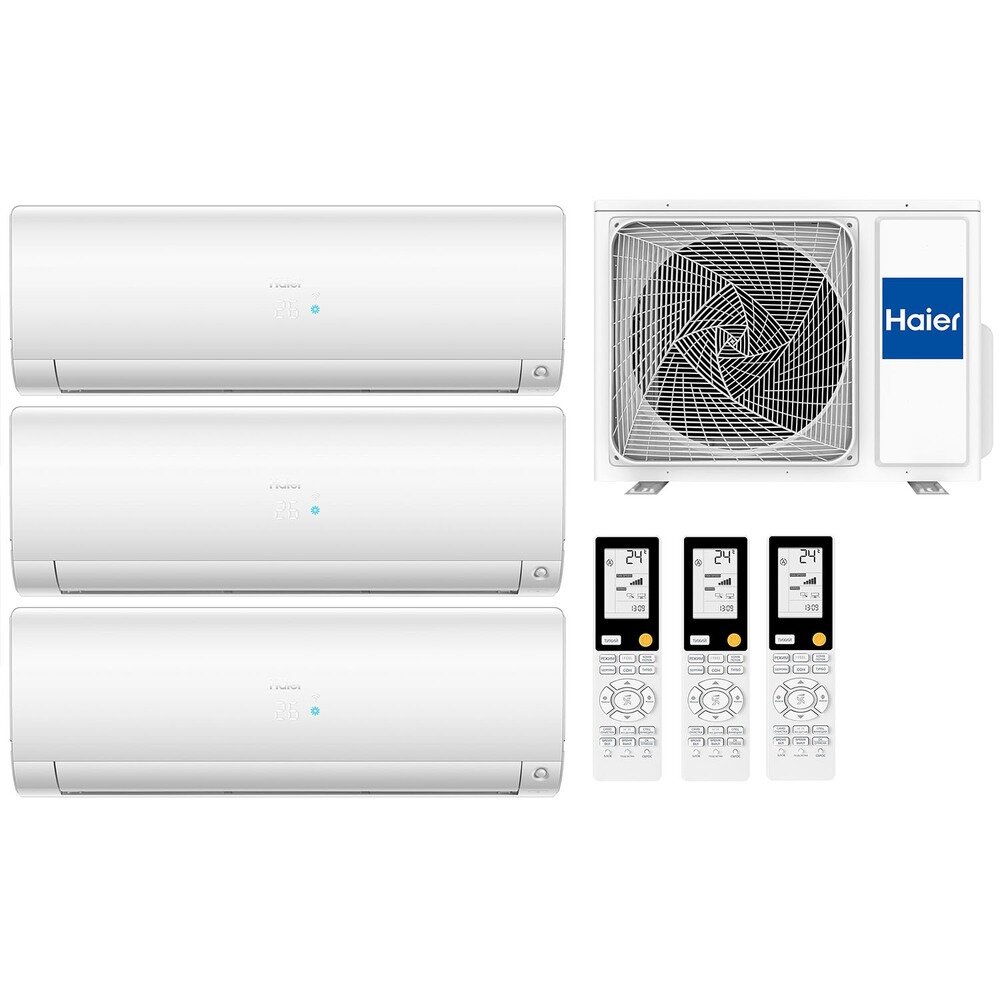 Мульти сплит-система Haier AS25S2SF3FA-W (3 шт) - 3U70S2SR5FA, превью следующего фото