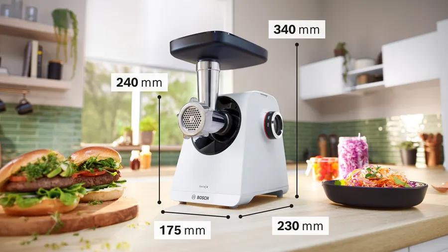 Мясорубка Bosch MFWS420W, фото 3