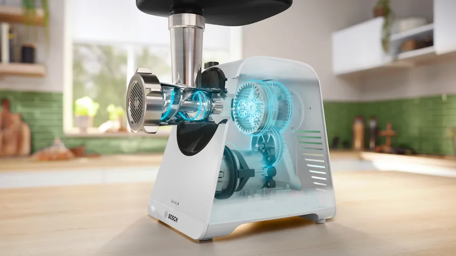 Мясорубка Bosch MFWS420W, фото 8