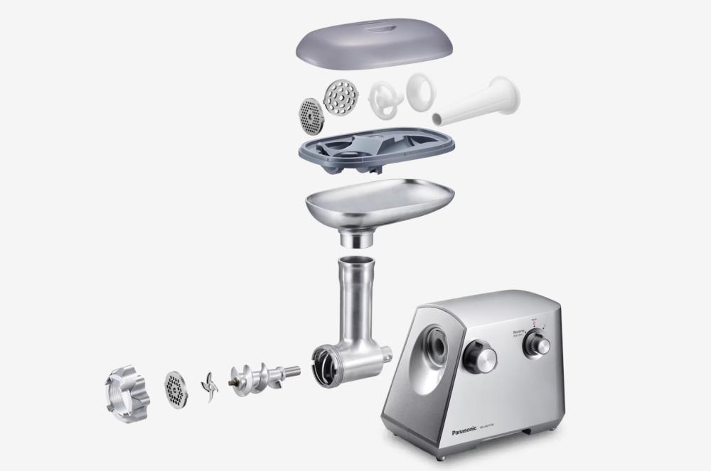 Мясорубка PANASONIC MK-GM1700 8887549707414 STEEL, фото 3