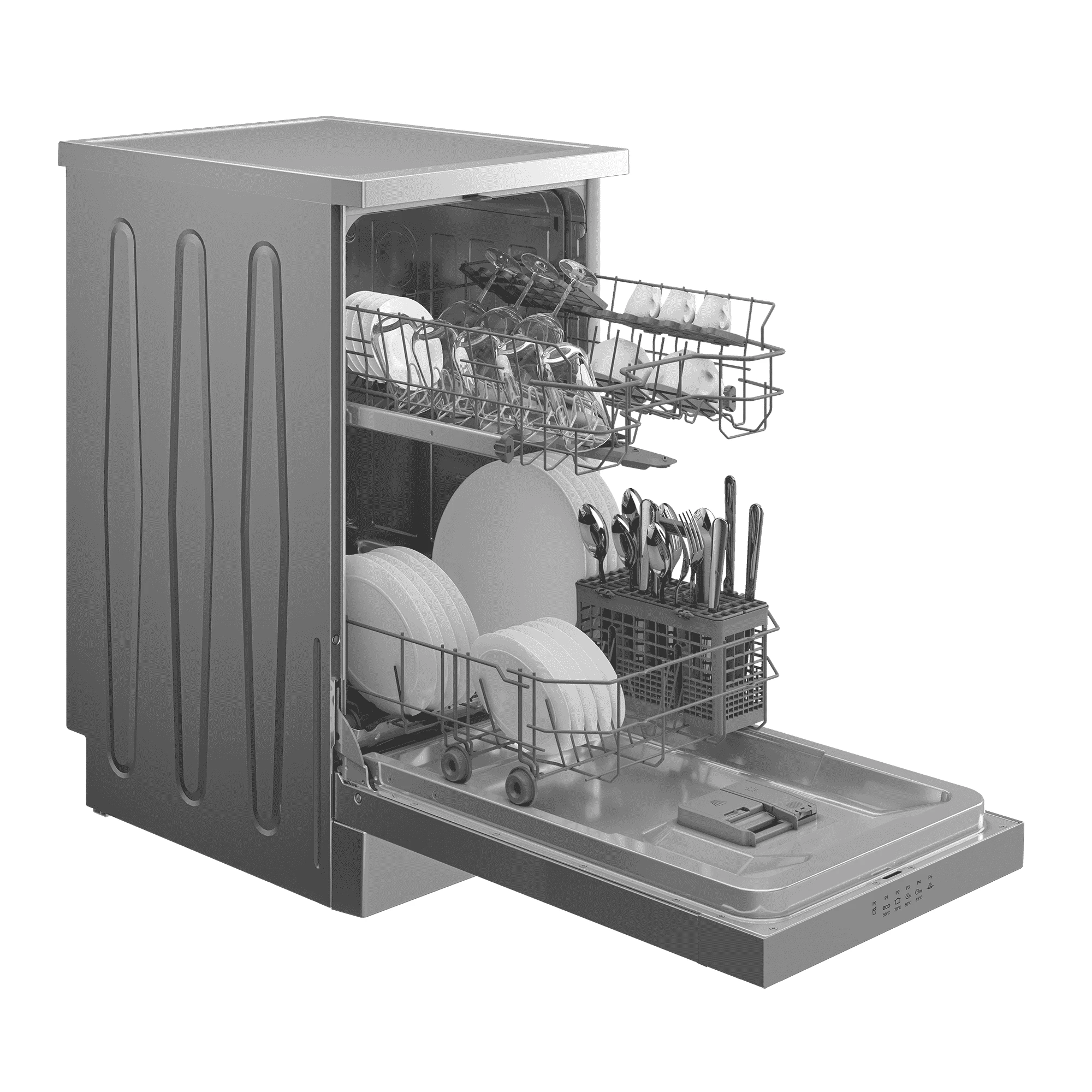 Отдельностоящая посудомоечная машина Hotpoint/Ariston HFS 1C57 S, превью следующего фото