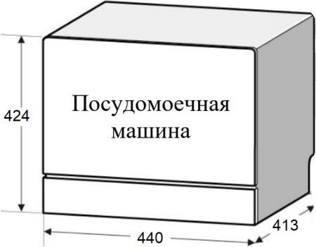 Отдельностоящая посудомоечная машина WEISSGAUFF TDW 4035 D, фото 9