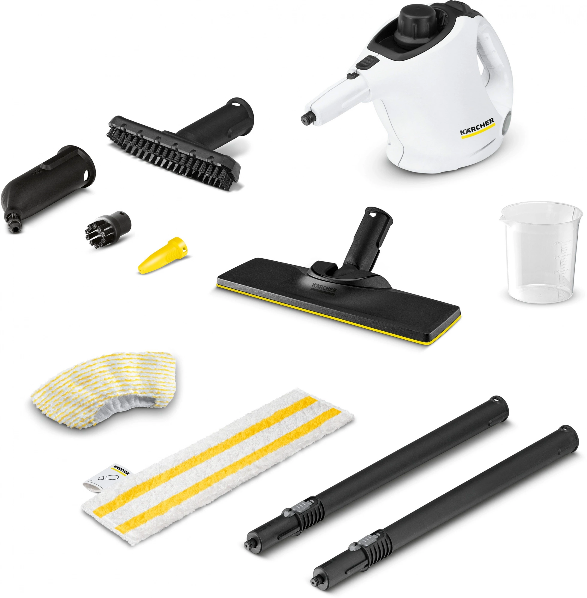 Пароочиститель ручной Karcher EasyFix SC 1 1200Вт белый/черный, фото 3