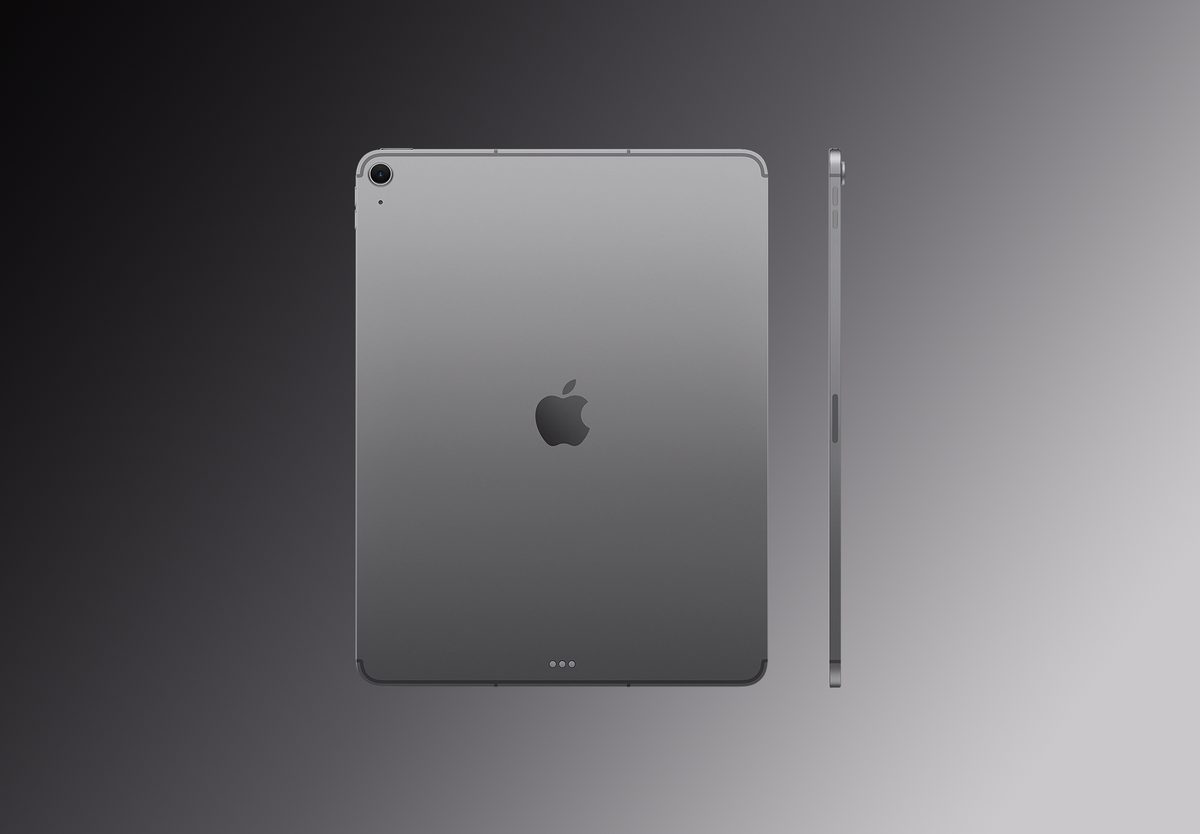 Планшет Apple iPad Air 13 M2 256GB Wi-Fi + Cellular Space Gray, фото 3