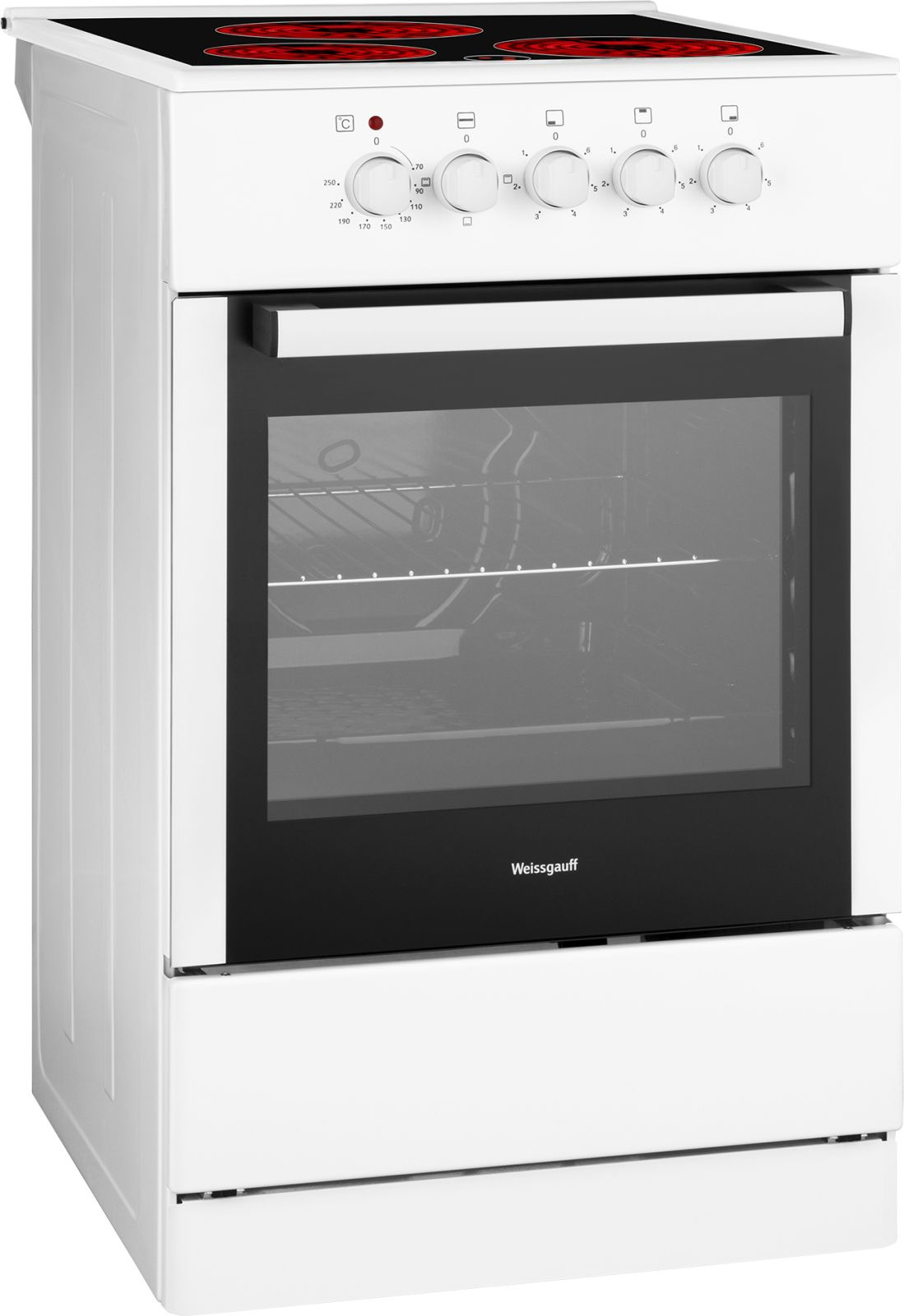 Плита Электрическая Weissgauff WES E2V05 W, фото 9