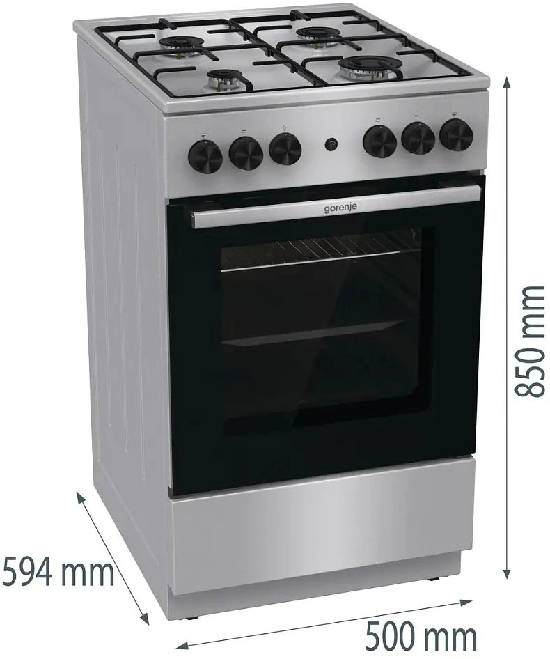 Плита Газовая Gorenje GGI5A21XJ, фото 4