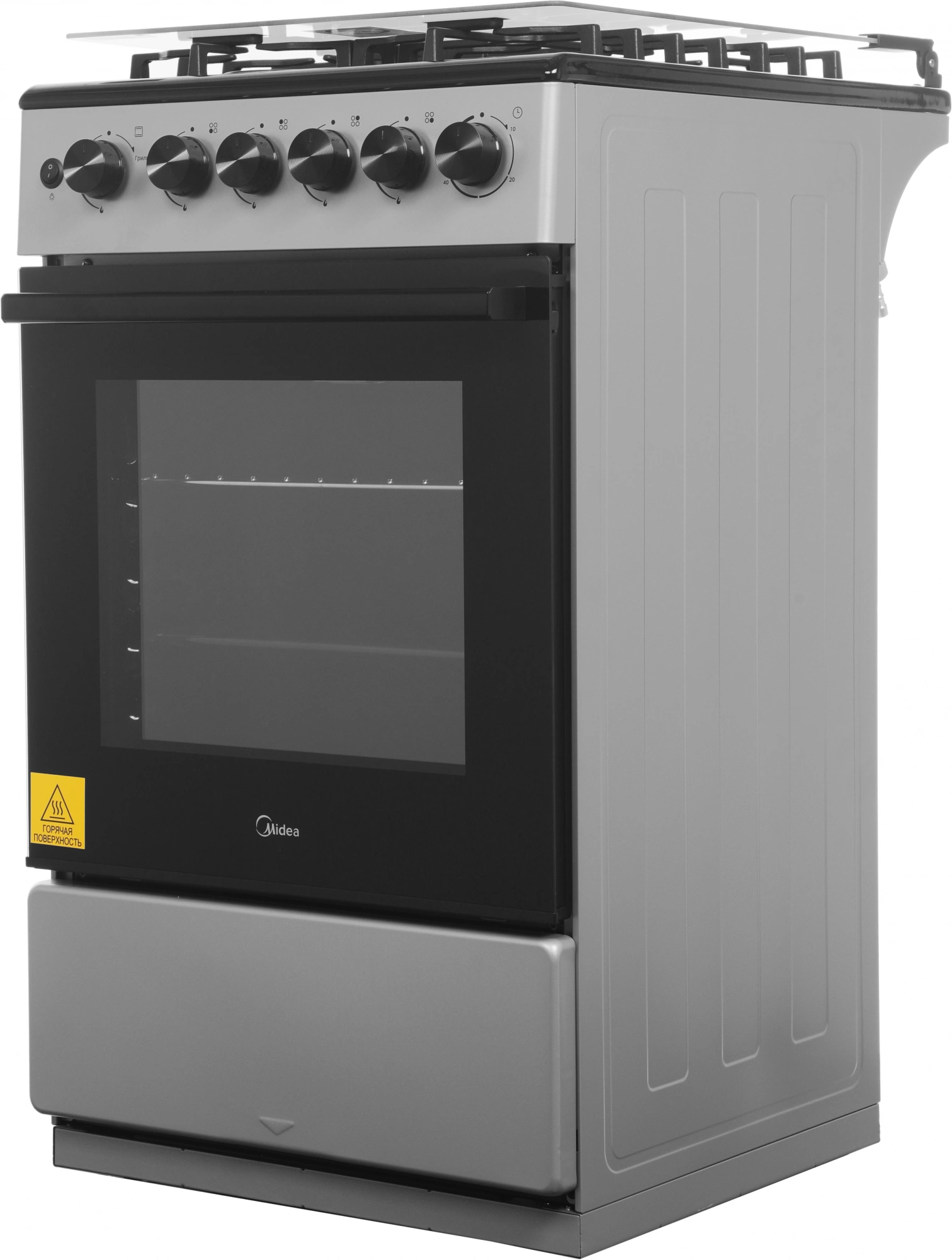Плита Газовая Midea MFO-M4G20T0E(SL), фото 6