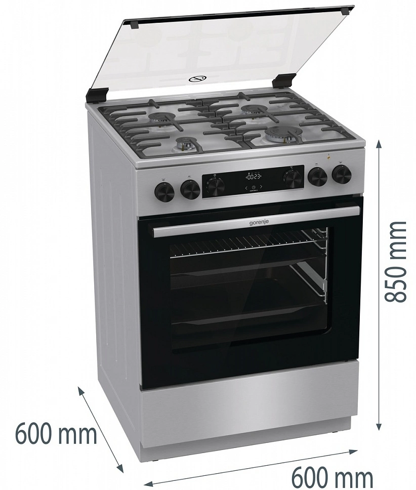 Плита Комбинированная Gorenje GKS6C72XF, фото 9