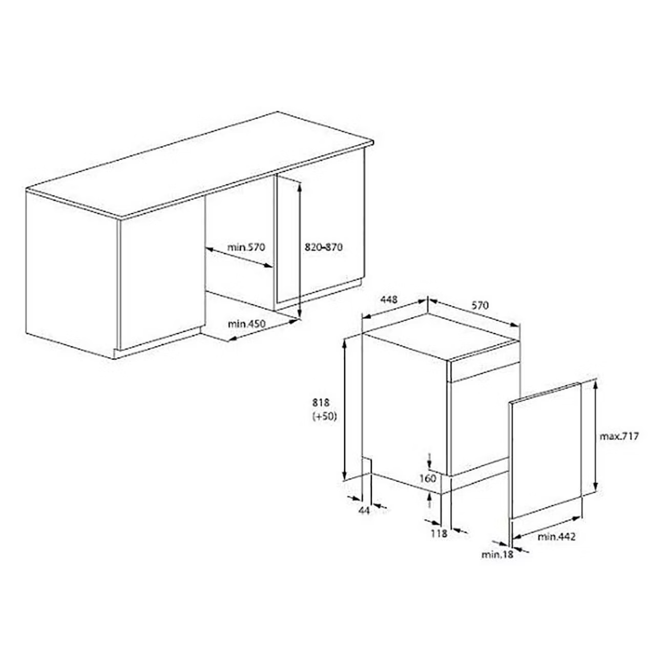 Посудомоечная машина Beko BDIS38121Q, фото 8