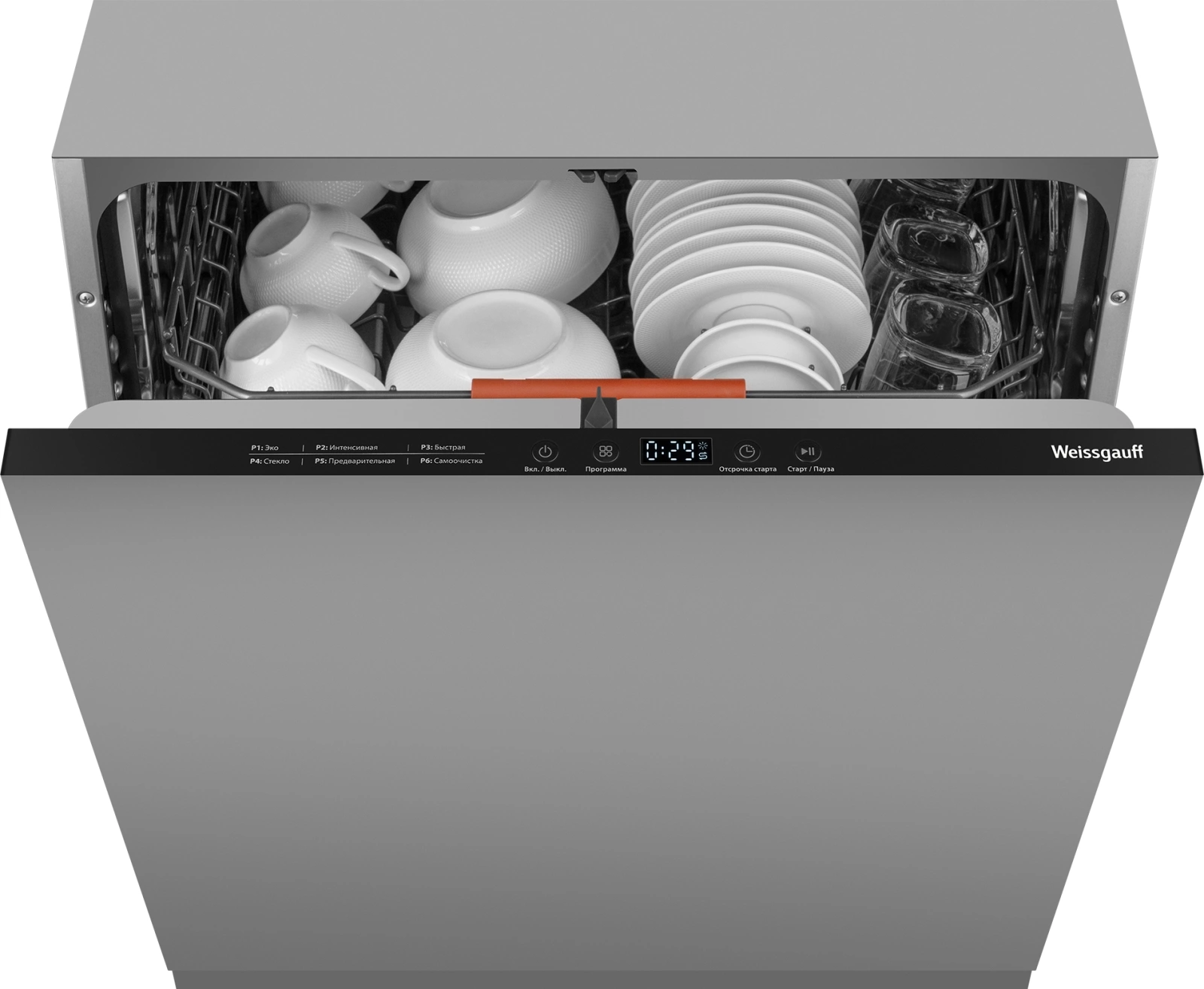 Посудомоечная машина Weissgauff BDW 6026 Inverter Infolight, фото 3