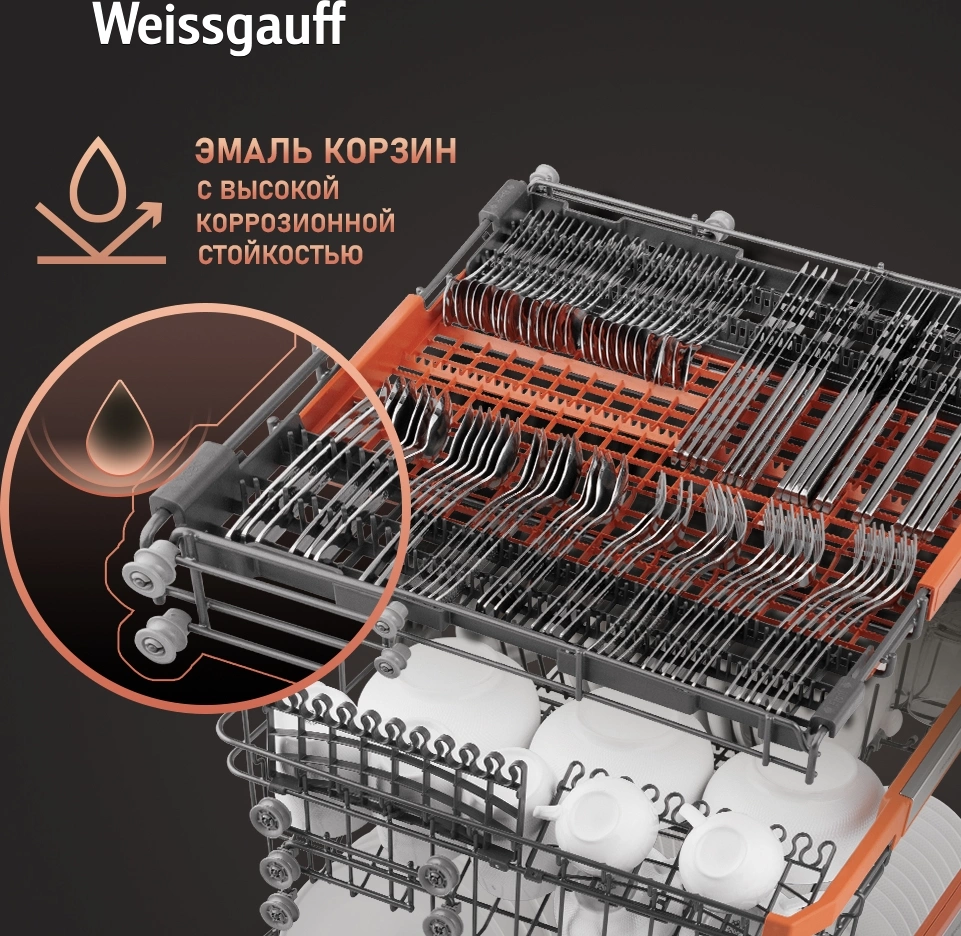 Посудомоечная машина Weissgauff BDW 6036 D Infolight, фото 14