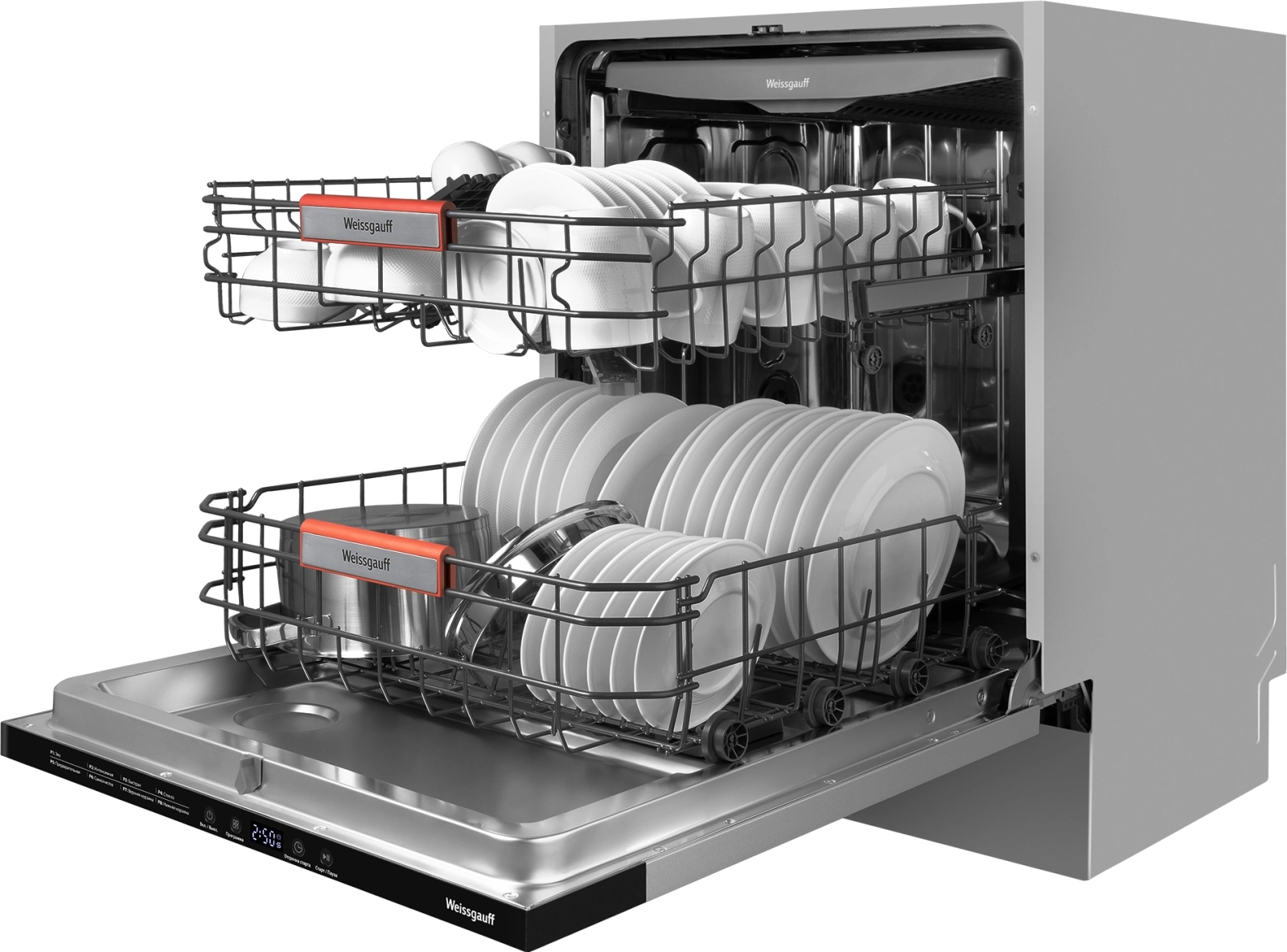 Посудомоечная машина Weissgauff BDW 6038 D Inverter Autoopen, фото 8