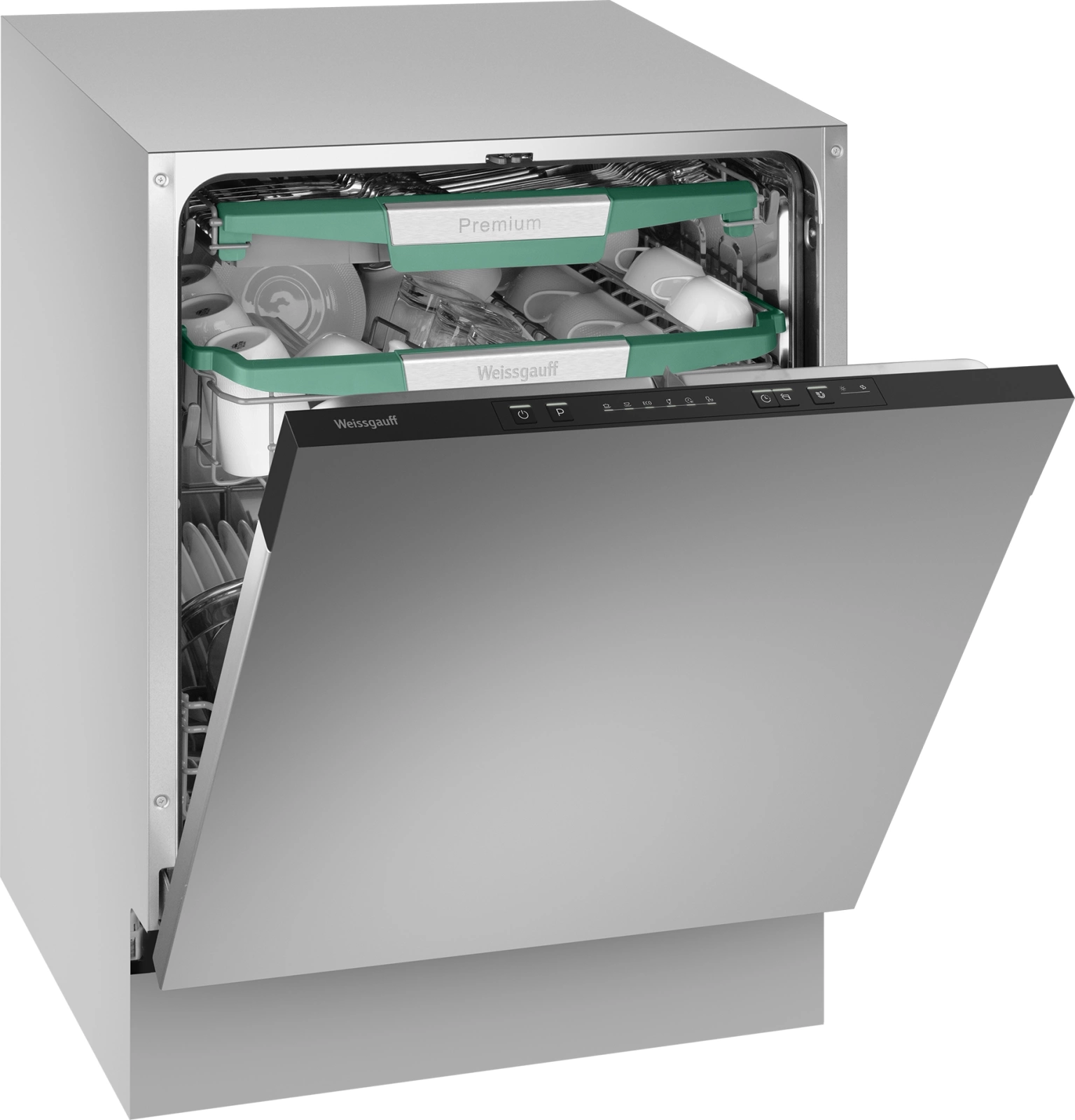 Посудомоечная машина Weissgauff BDW 6136 D Inverter Autoopen Timer Floor, фото 8