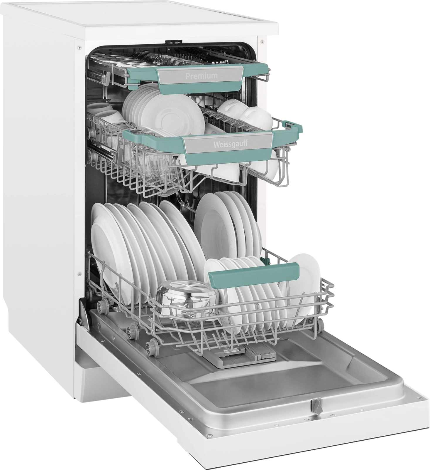 Посудомоечная машина Weissgauff DW 4539 Inverter Touch AutoOpen, фото 8