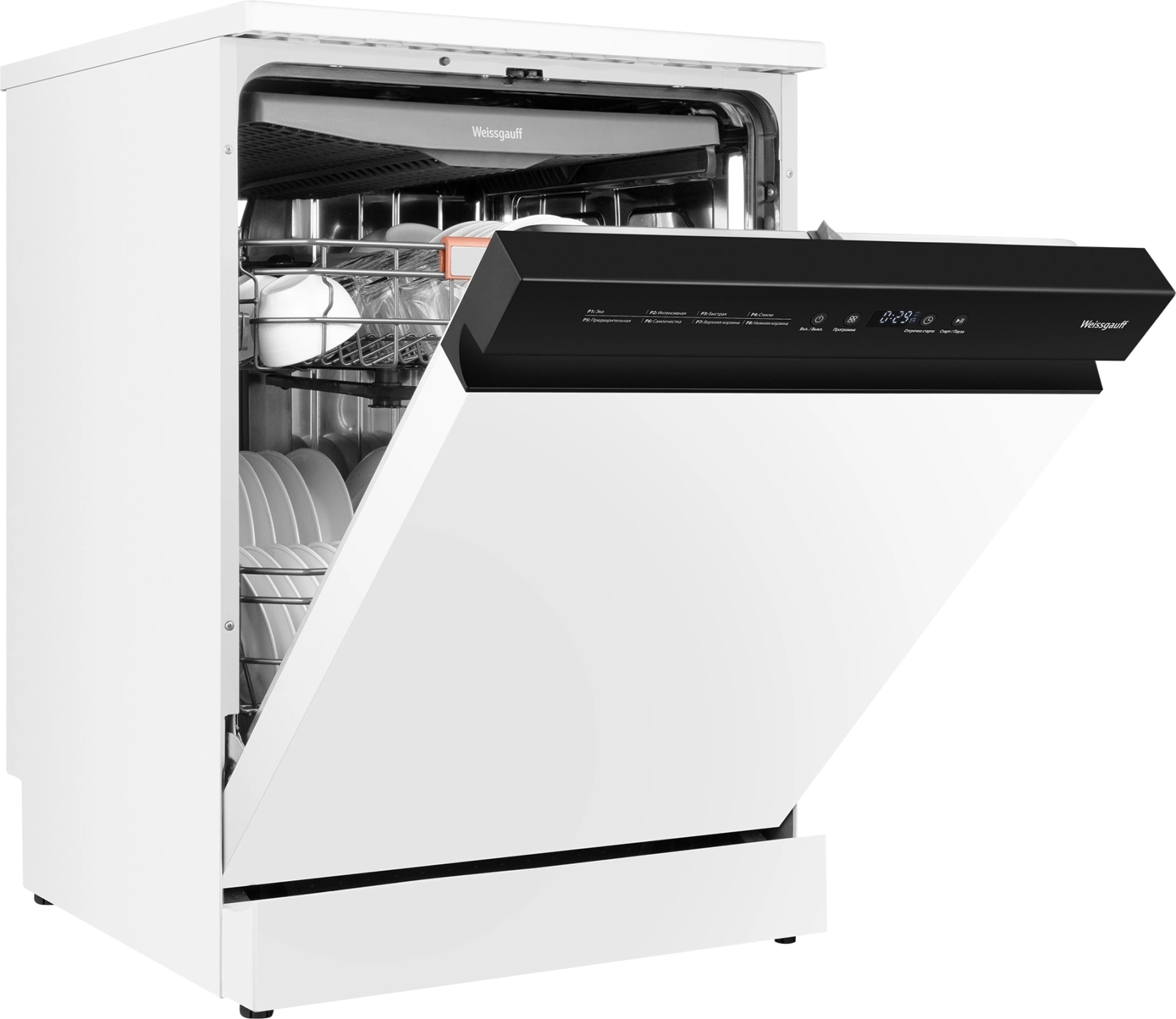 Посудомоечная машина Weissgauff DW 6038 W Inverter, фото 3