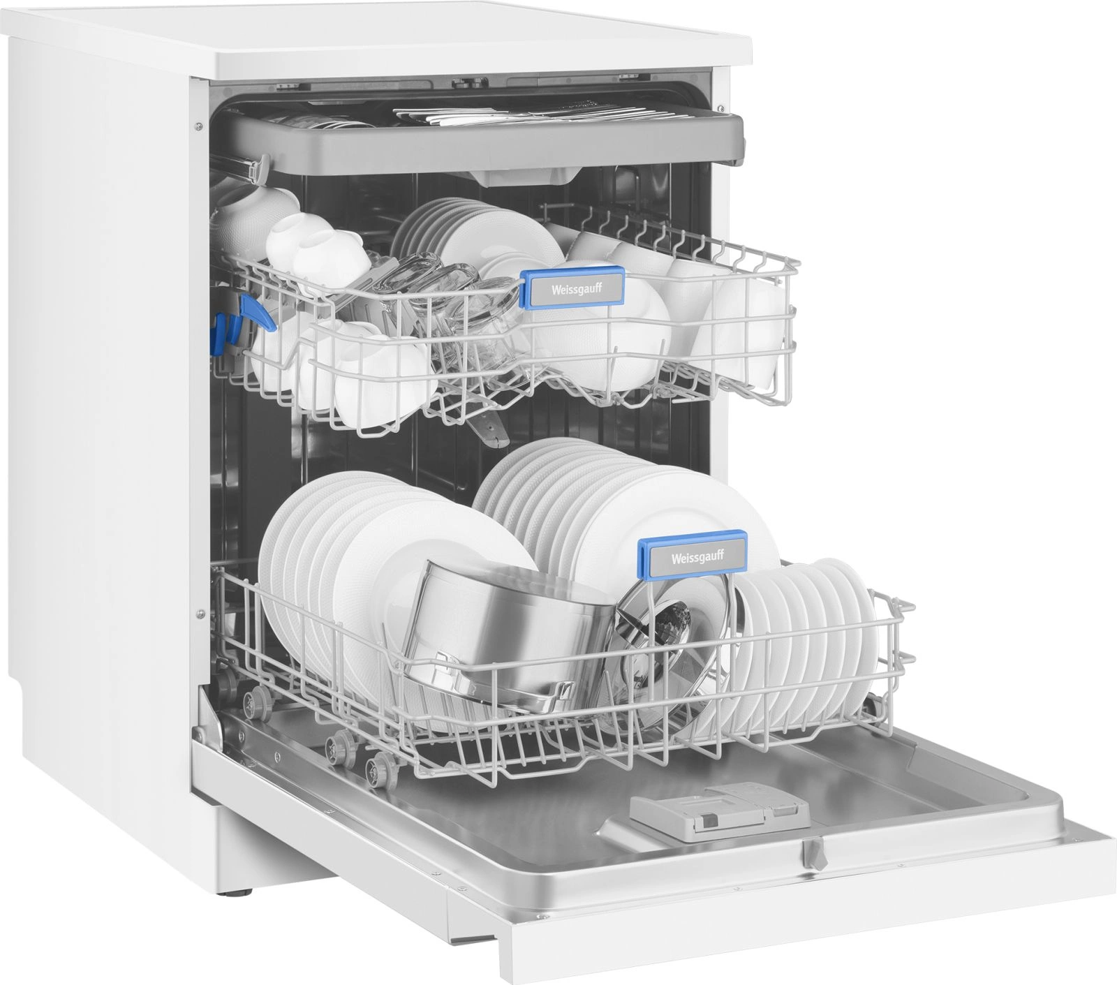 Посудомоечная машина Weissgauff DW 6039 Touch Dual Wash, фото 12