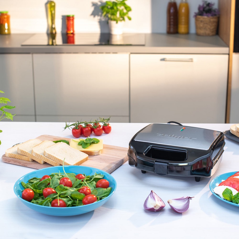 Сандвич мейкер ZELMER ZSM7900 3IN1 BLACK/INOX, фото 12