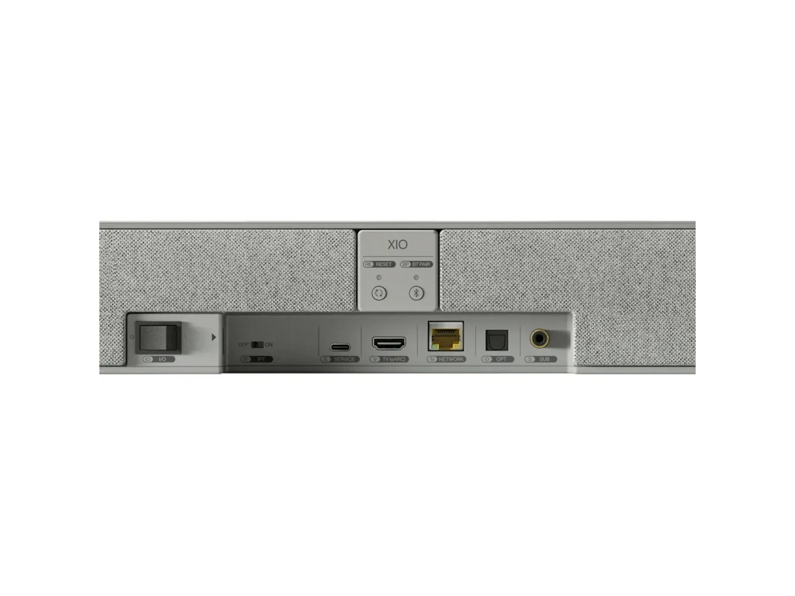 Саундбар KEF XIO Silver Grey, фото 4