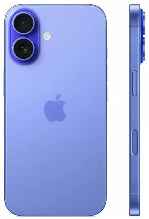 Смартфон Apple iPhone 16 128GB Dual SIM Ultramarine, превью следующего фото