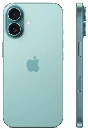 Смартфон Apple iPhone 16 128GB eSIM Teal, превью следующего фото